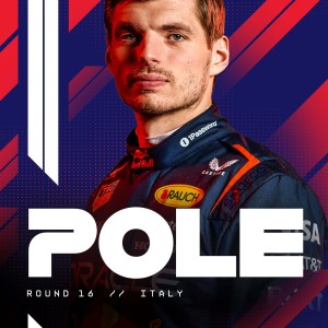 F1意大利排位赛：维斯塔潘破纪录夺杆，诺里斯P2，勒克莱尔P4